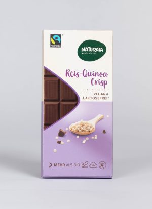 Choklad quinoa crisp vegan